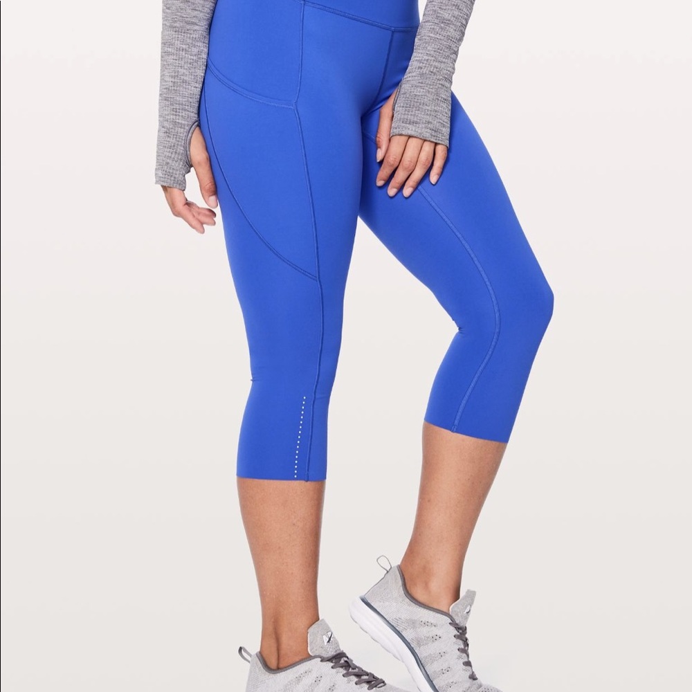 Lululemon Fast & Free Crop Leggings